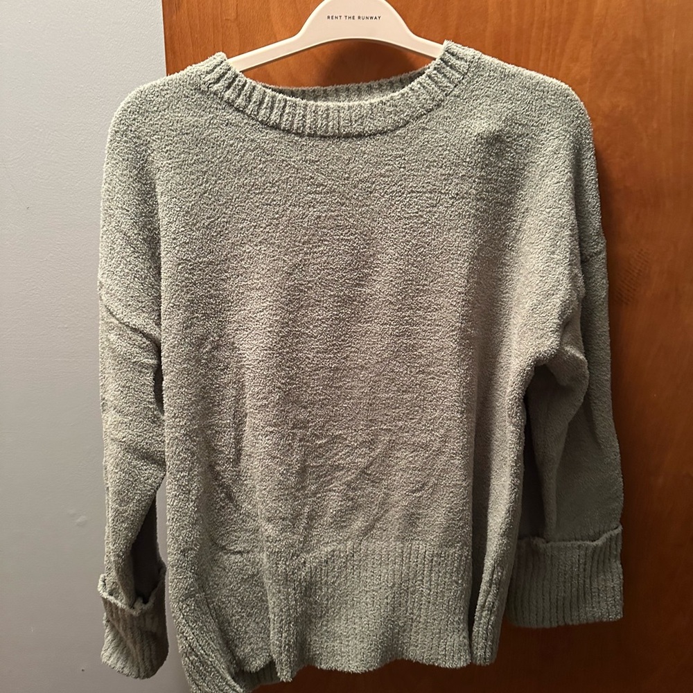 ANRABESS Gray Knit Sweater